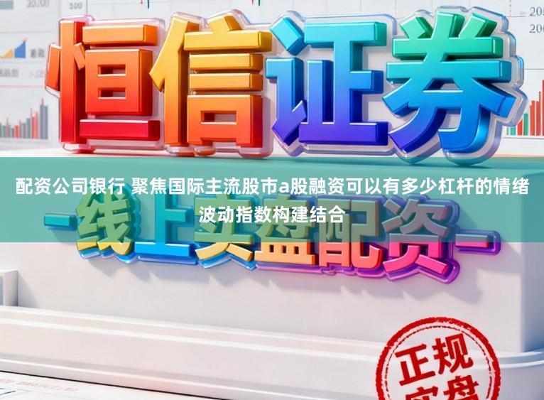 配资公司银行 聚焦国际主流股市a股融资可以有多少杠杆的情绪波动指数构建结合
