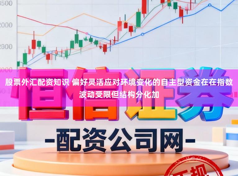 股票外汇配资知识 偏好灵活应对环境变化的自主型资金在在指数波动受限但结构分化加